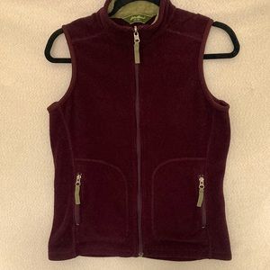 Eddie Bauer fleece vest. Size M